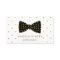 Cute Gold Polka Dots Ribbon Bow