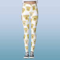 Cute Golden Labrador Retriever Dog Pattern