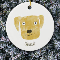 Cute Golden Labrador Retriever Dog Personalised