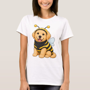 Cute golden retriever bee costume t-shirt