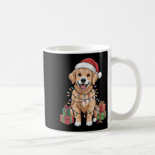 Cute Golden Retriever Christmas Funny Dog Lover Ho Coffee Mug