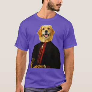 cute golden retriever Distinguish Royal Dog Pets o T-Shirt