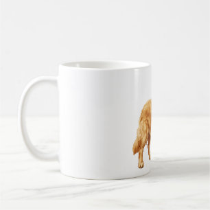 ‏Cute Golden Retriever Dog Coffee Mug