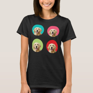 Cute Golden Retriever Dog Color Funny Golden Retri T-Shirt