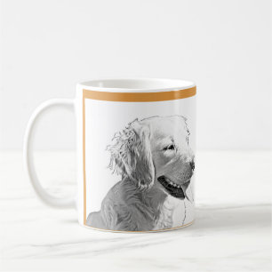 Cute Golden Retriever Mama Mug