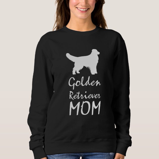 Cute Golden Retriever Mum - And Cute Dog  2 Sweatshirt (Front)