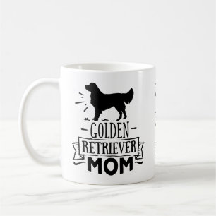 Cute Golden Retriever Mum Puppy Dog Coffee Mug