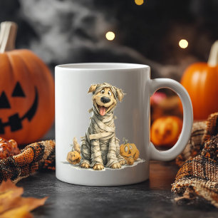 Cute Golden Retriever Mummy Coffee Mug