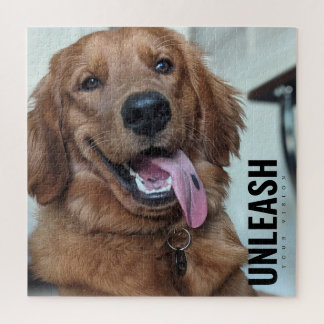 Cute Golden Retriever | Original Dog Photography Jigsaw Puzzle