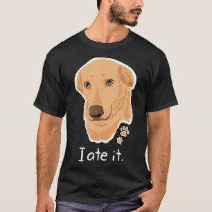Cute Golden Yellow Lab S Labrador Face Dog Labby T-Shirt