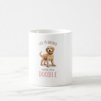  Cute Goldendoodle Dog Mug