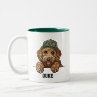 Cute Goldendoodle Patriot