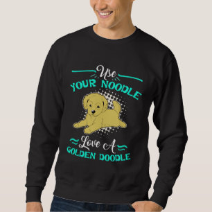 Cute Goldendoodle Womens Love A Golden Doodle Sweatshirt
