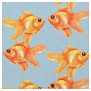 Cute Goldfish Fabric