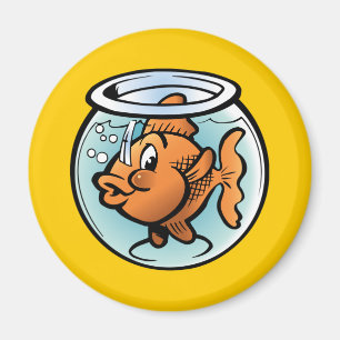 Cute Goldfish Magnet