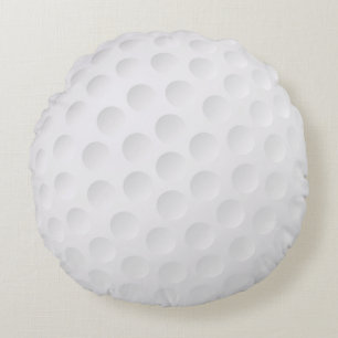 Cute Golf Ball Round Cushion