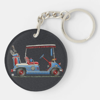Cute Golf Cart Key Ring