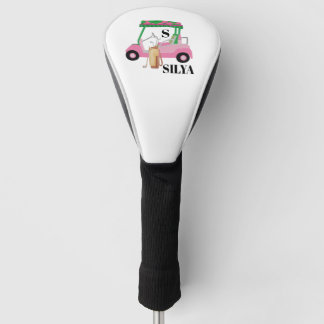 Cute Golf Cart – Minimal Summer Golf Head Cover