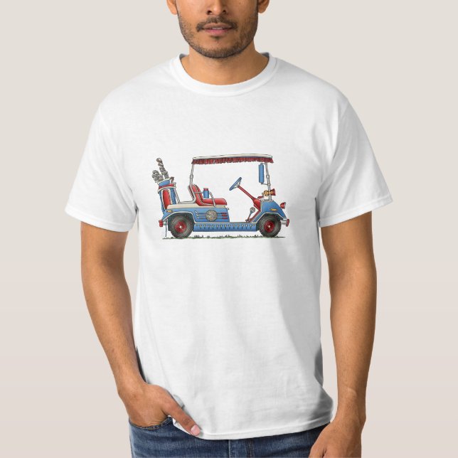 Cute Golf Cart T-Shirt (Front)