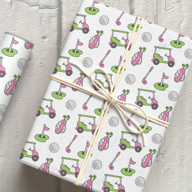 Cute Golf Wrapping Paper (Creator Uploaded)