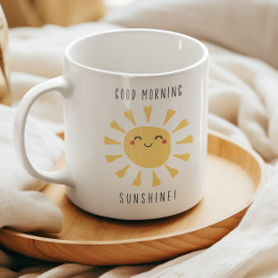 Cute Good Morning Sunshine Kawaii Coffee Mug