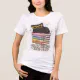 Cute Good Things Take Time Cat Motivational Design Tri-Blend Shirt | Zazzle