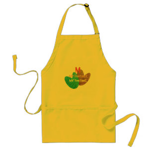 Cute Good Vibes Sweet Heart Add Text Apron