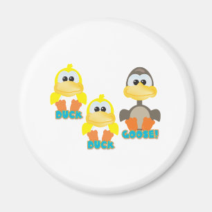Cute Goofkins duck duck goose Magnet