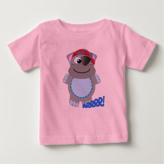 Cute Goofkins hippo pirate Baby T-Shirt