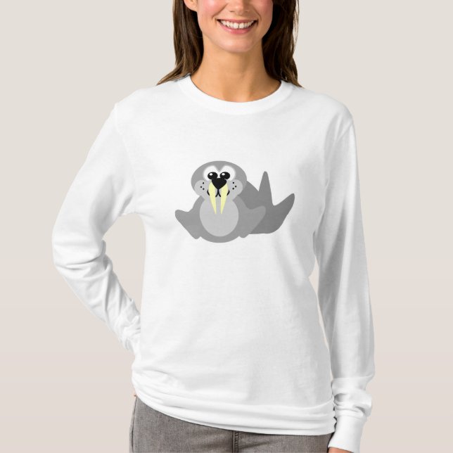 Cute Goofkins walrus T-Shirt (Front)