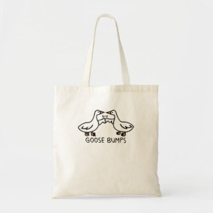 Cute Goose Bumps Goose Embroidery Geese Fist Bump  Tote Bag
