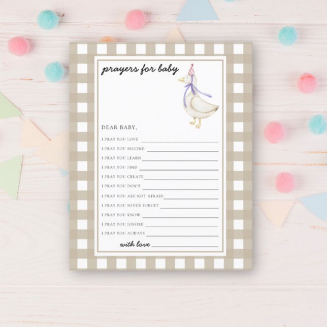 Cute goose - Party game | prayers for baby (Creator Uploaded)