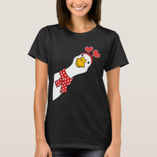 Cute Goose Xoxo Be Mine Happy Valentine's Day Wome T-Shirt