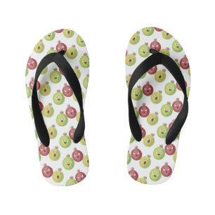 Cute gooseberry trio singing cartoon kid's thongs