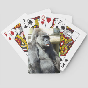 CUTE GORILLA PLAYING CARDS