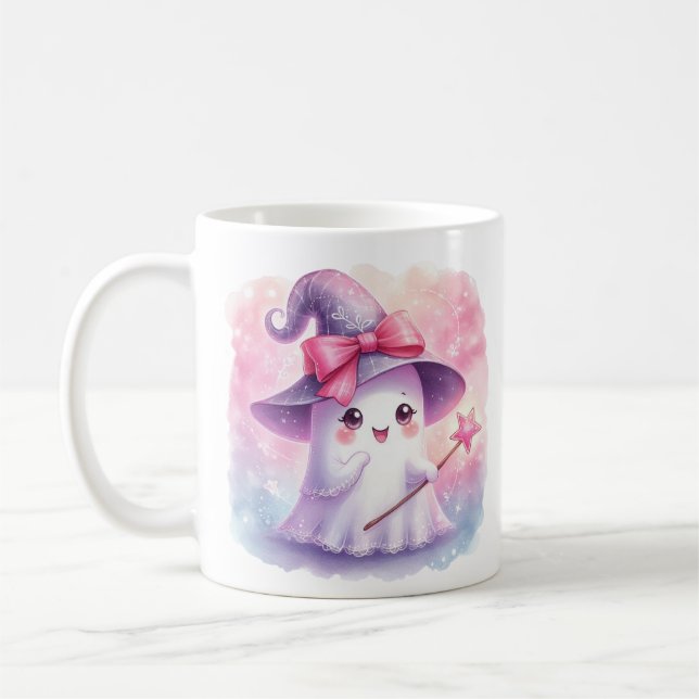 Cute gost coffee mug (Left)