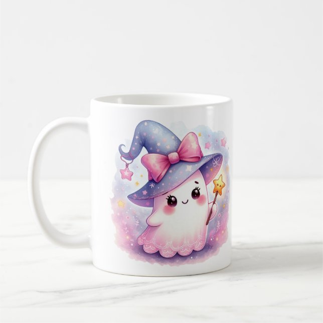 Cute gost coffee mug (Left)