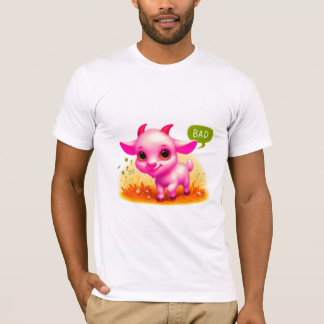 Cute got animal t-shirt design 
