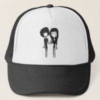 Cute Goth Emo Alternative Girl and Boy Couple