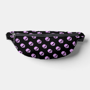 Cute Goth Pink Skulls Bum Bags