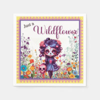 Cute Gothic Garden Sugar Skull 