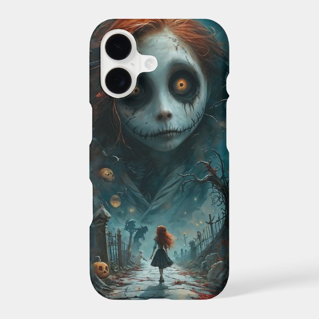 Cute Gothic Girl iPhone 17 Case (Back)