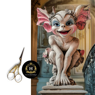 Cute Gothic Paris Gargoyle Decoupage Tissue Paper