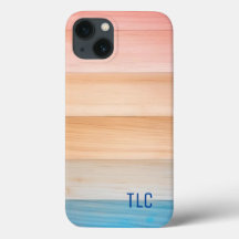 Cute Gradient colourful texture wood pattern