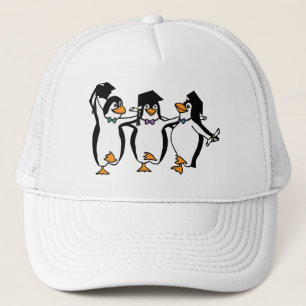 Cute Graduating Penguins Trucker Hat