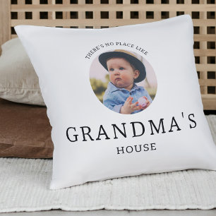 Cute Grandma Keepsake Photo Gift Cushion