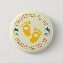 Cute Grandma To Be Custom Baby Shower Party