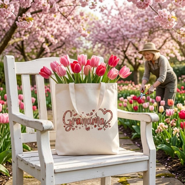 Cute Grandma Tote Bag (Creator Uploaded)