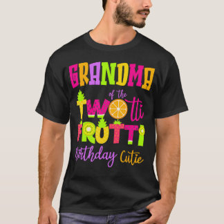 Cute Grandma Twotii Frutti Birthday Family 2Nd Bir T-Shirt