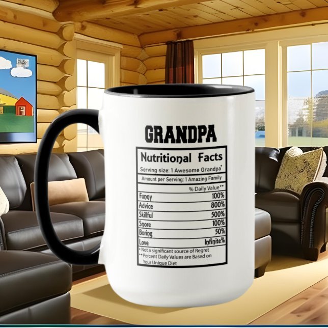 cute Grandpa word art Mug (Creator Uploaded)
